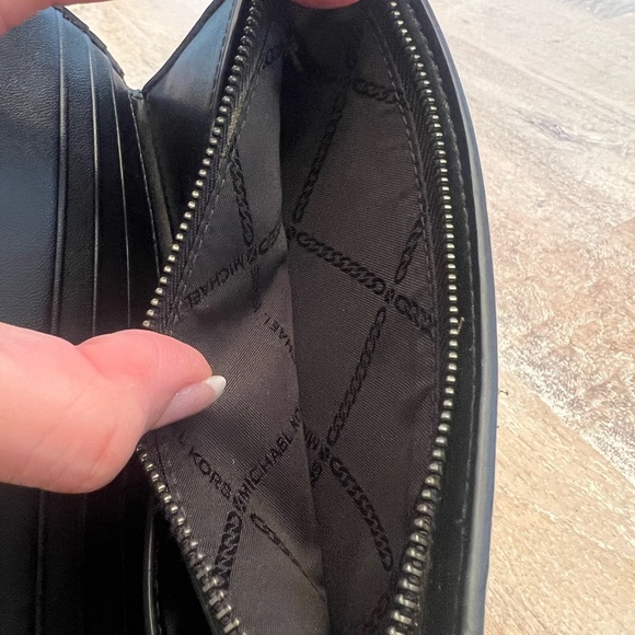 Michael Kors Black Neon Logo Wallet - Picture 6 of 6